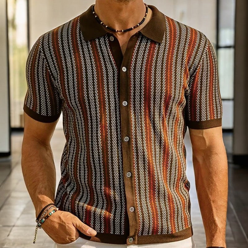 Sovereign Knit Button-Down