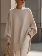 Women's Oversized Poncho with Soft Fabric and Versatile Design