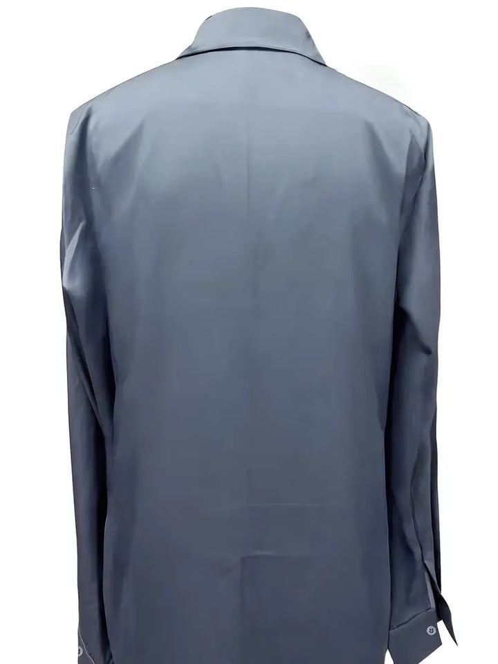 Women’s Blouse | Collared V-Neck