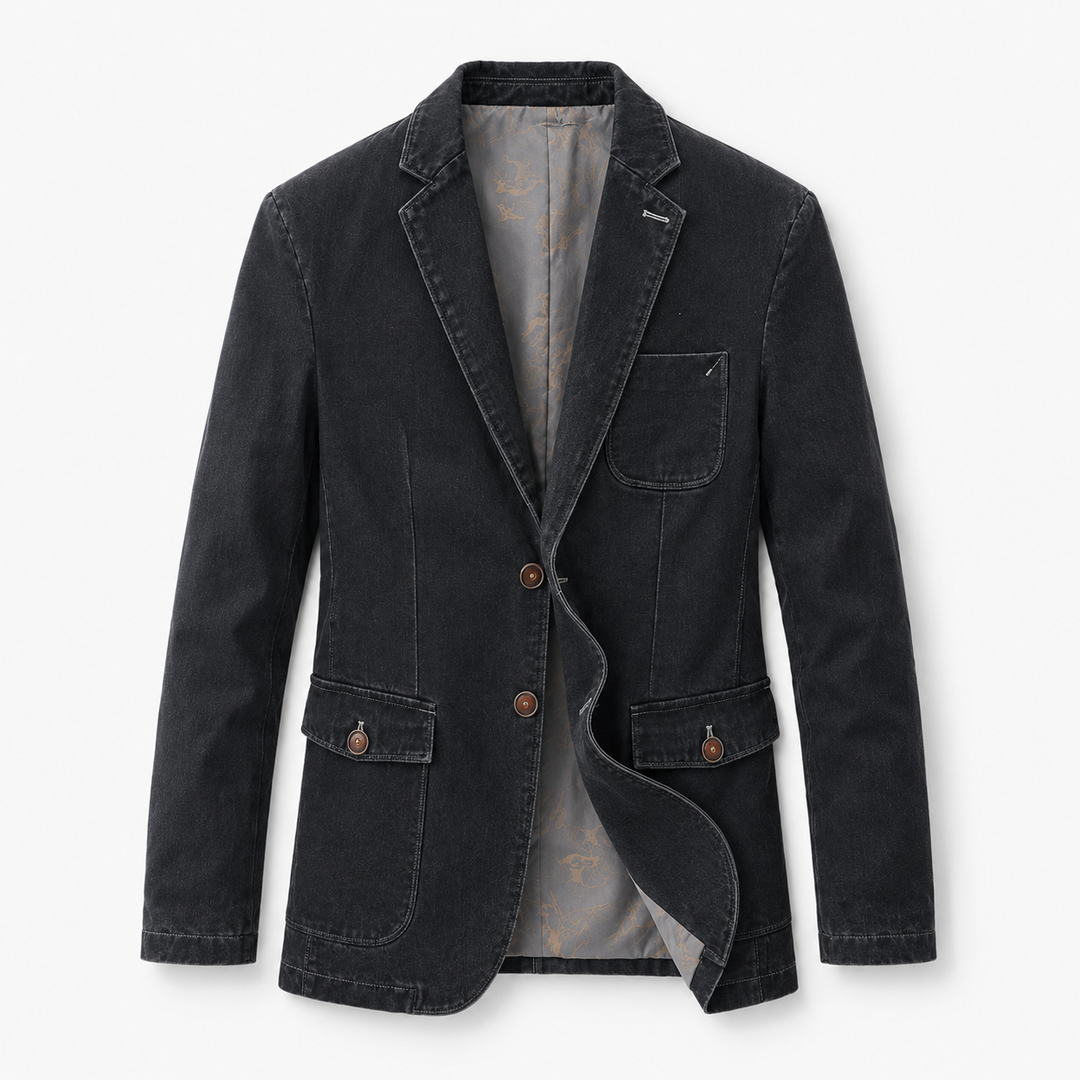 Harrison Tailored Denim Blazer
