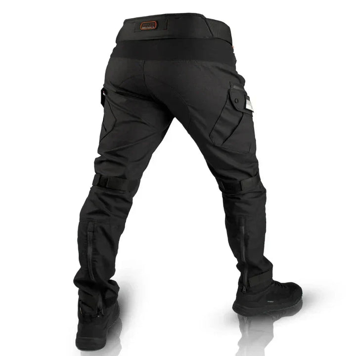 Tactical Cargo Pants with Reinforced Fabric and Adjustable Waist - Secure Multi Pockets