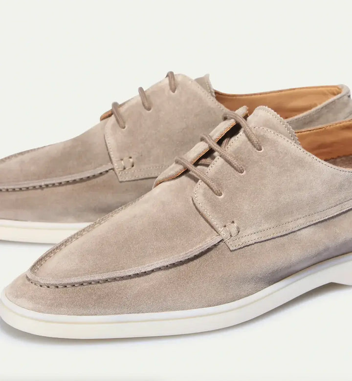 The Laurent Premium Suede Lace-Up