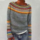 Dorothea | Women's Knit Sweater with Round Neckline for Everyday Wear