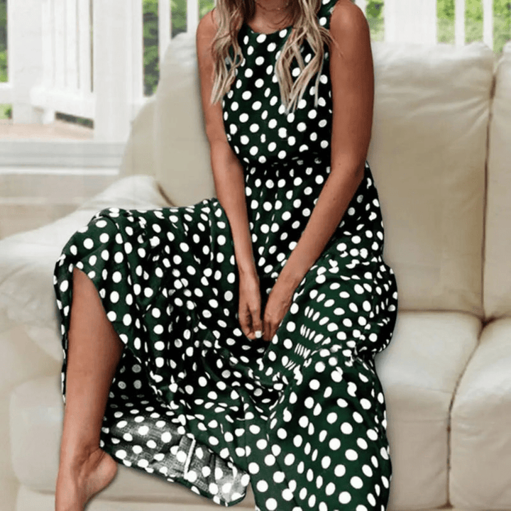 Playful Polka Dot Dress
