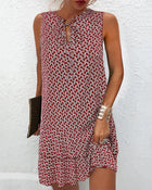 Women’s Dress | Tie Neck Sleeveless Mini