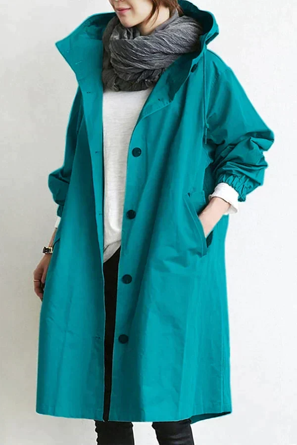 Waterproof Oversized Trench Coat for Spring &amp; Summer