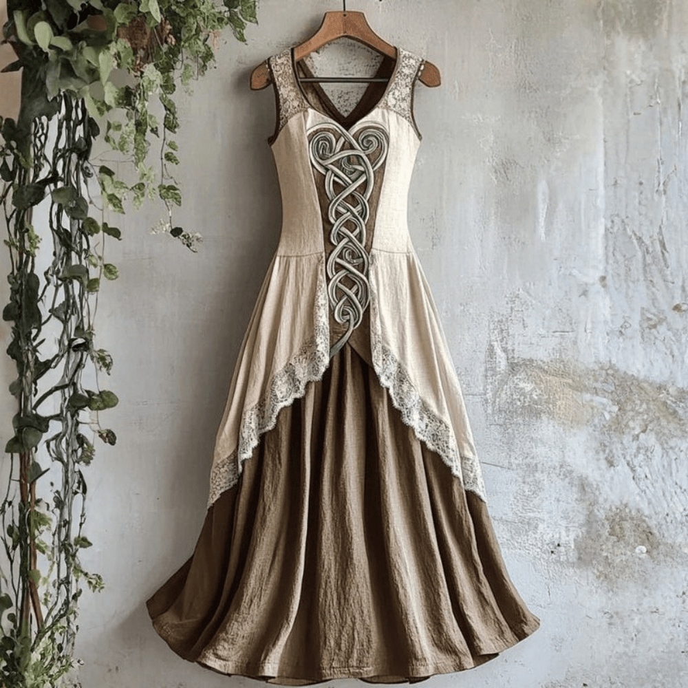 Bold Celtic Knot Tank Dress
