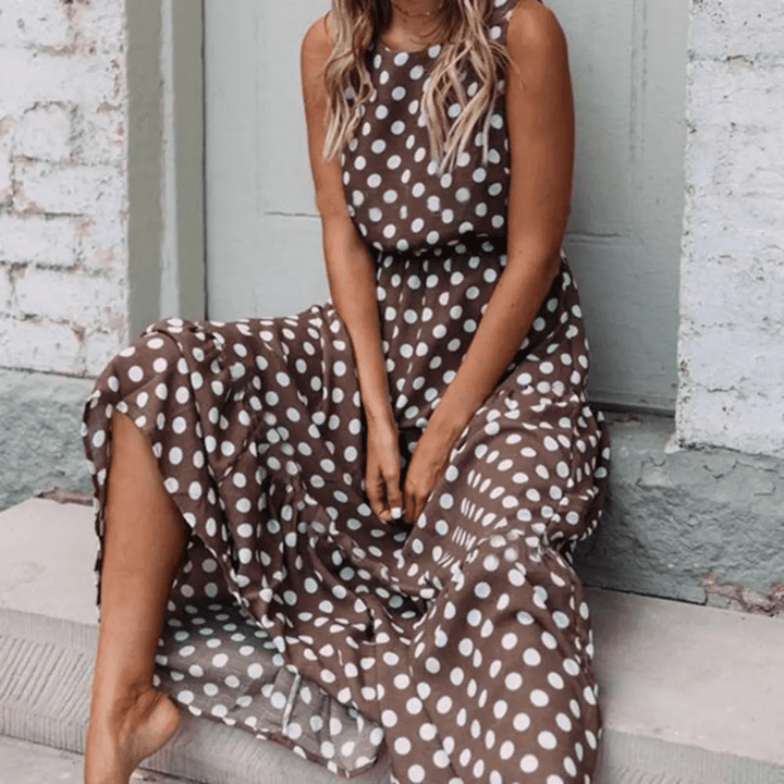Playful Polka Dot Dress