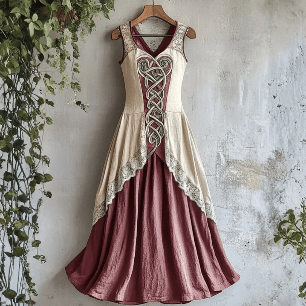 Bold Celtic Knot Tank Dress