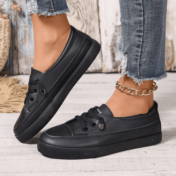 Alessia | Classic Orthopedic Insoles Laced Shoes