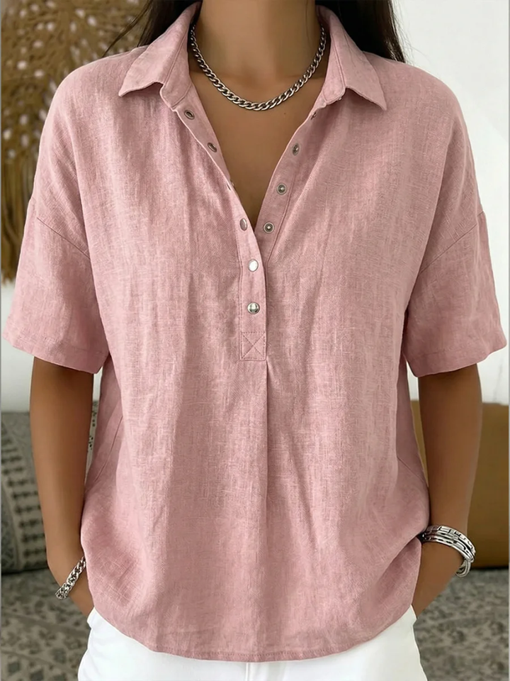 Quinley | Casual Button-Up Collar Shirt