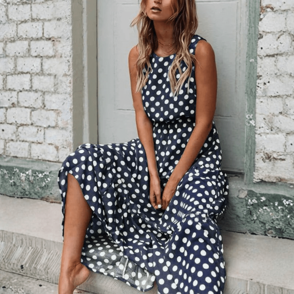 Playful Polka Dot Dress