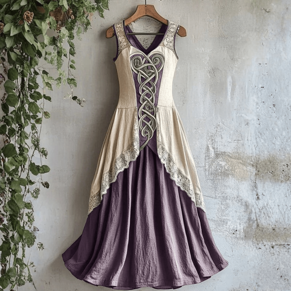 Bold Celtic Knot Tank Dress