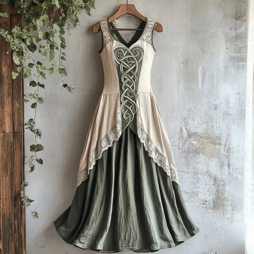 Bold Celtic Knot Tank Dress