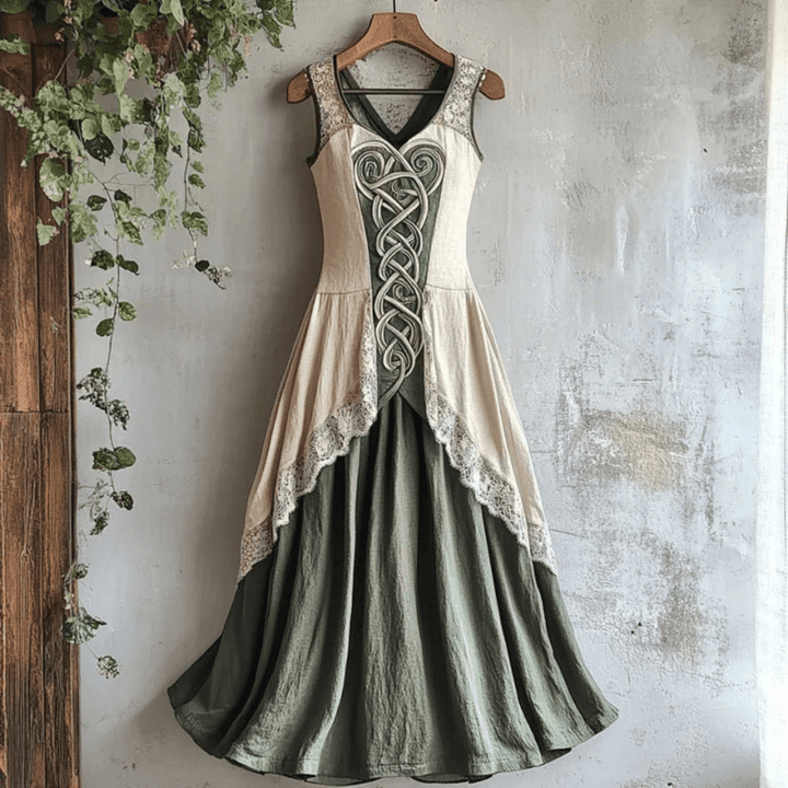 Bold Celtic Knot Tank Dress