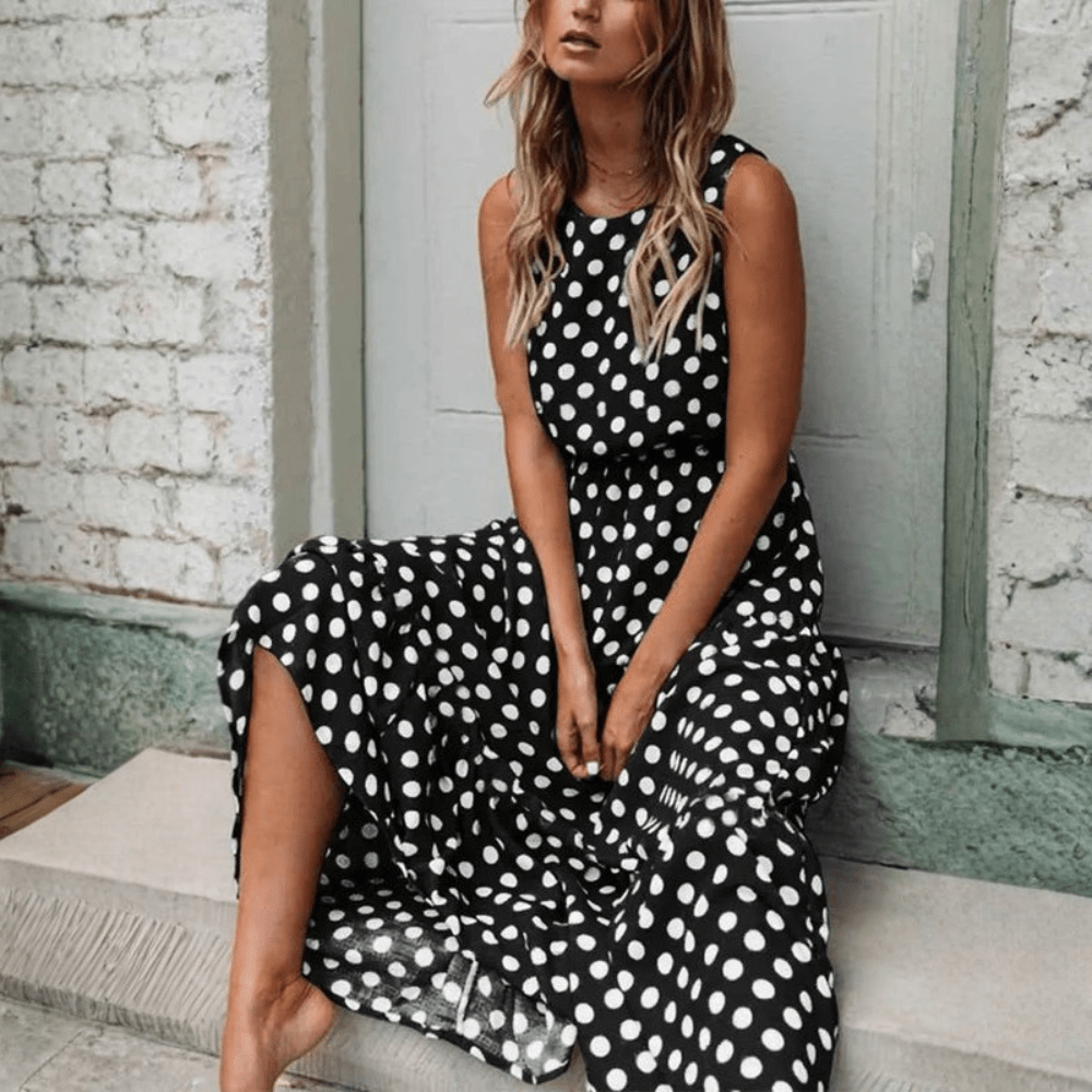 Playful Polka Dot Dress