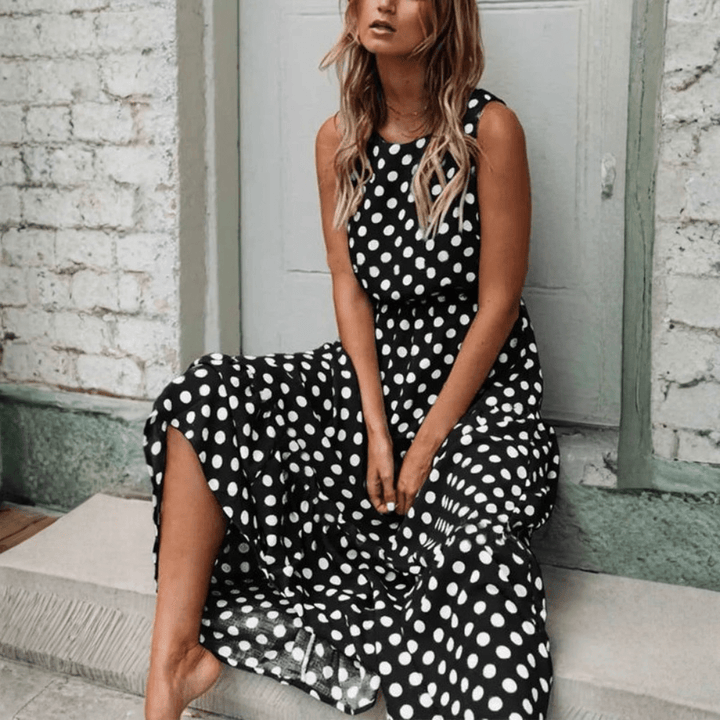 Playful Polka Dot Dress