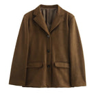 Classic Suede Jacket with Timeless Elegance