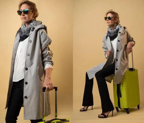 Waterproof Oversized Trench Coat for Spring &amp; Summer