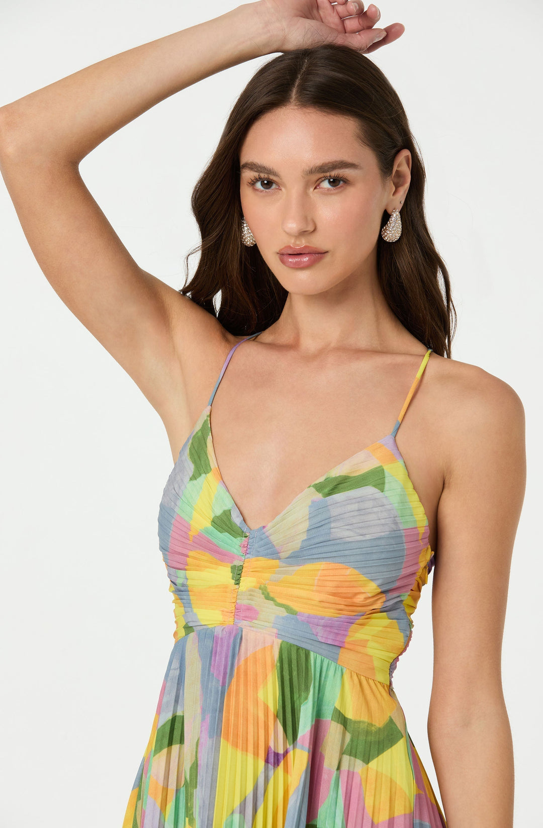Women’s Dress | Pleated Maxi Length