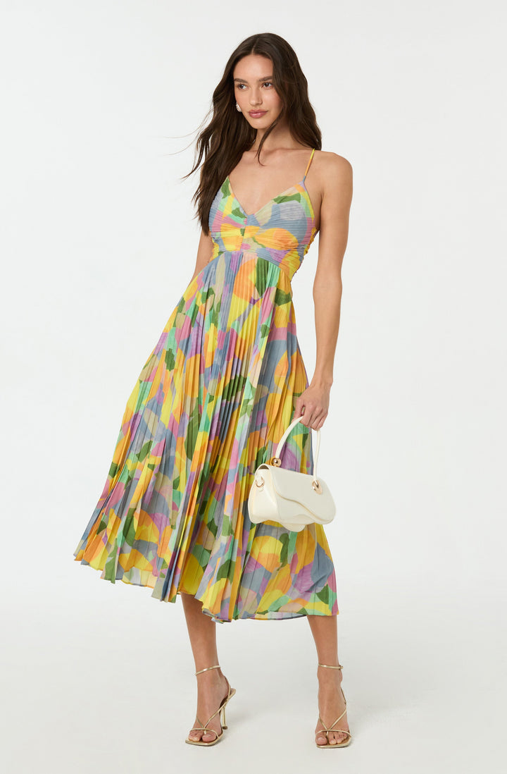 Women’s Dress | Pleated Maxi Length