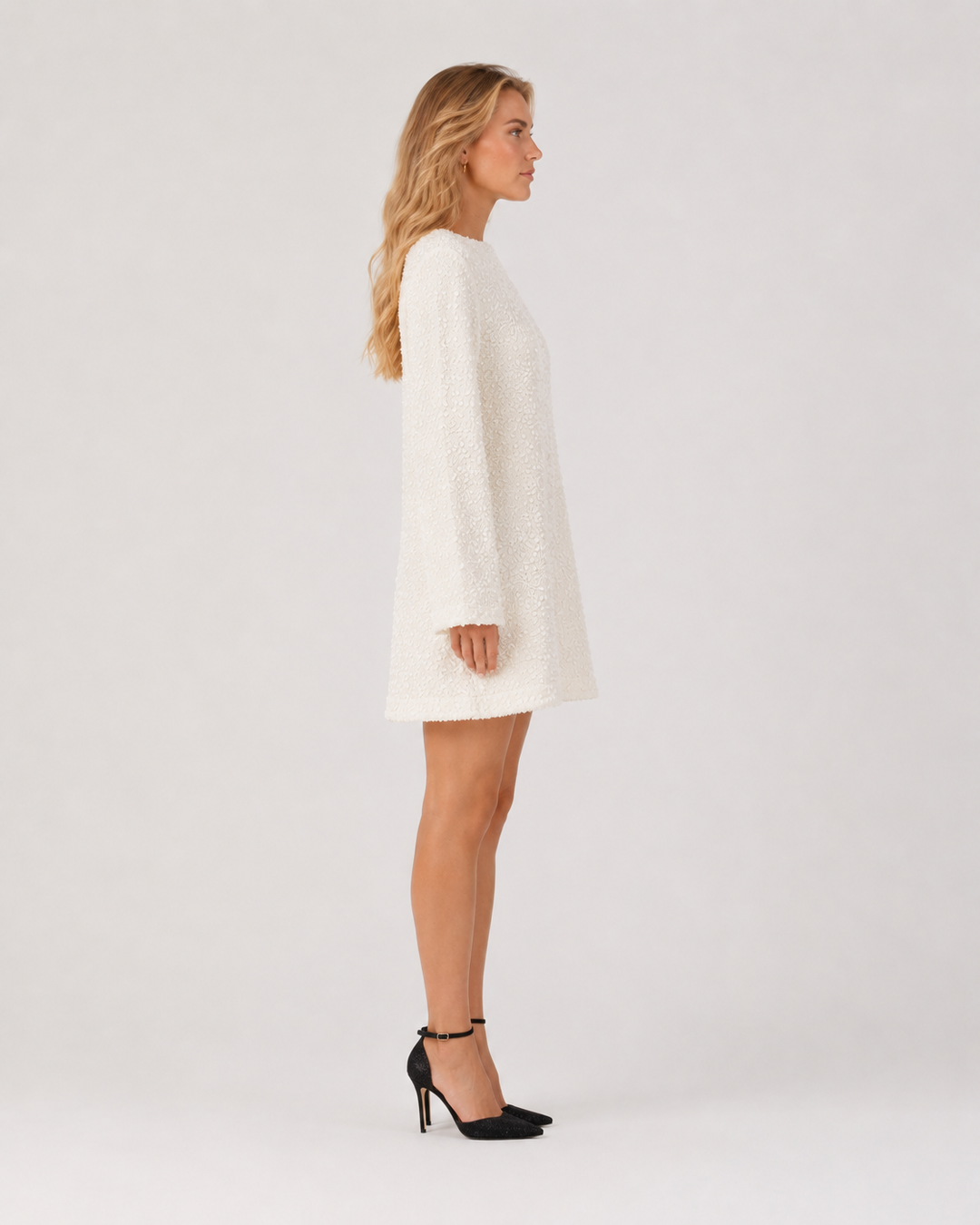 Sequin Mini Dress with Bow on the Back for Women – Giadelle
