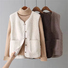 Women's Versatile Layering Vest with Lightweight Fabric and Easy Closure