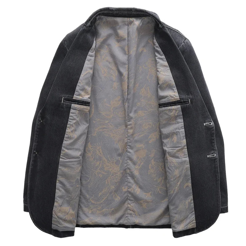 Harrison Tailored Denim Blazer