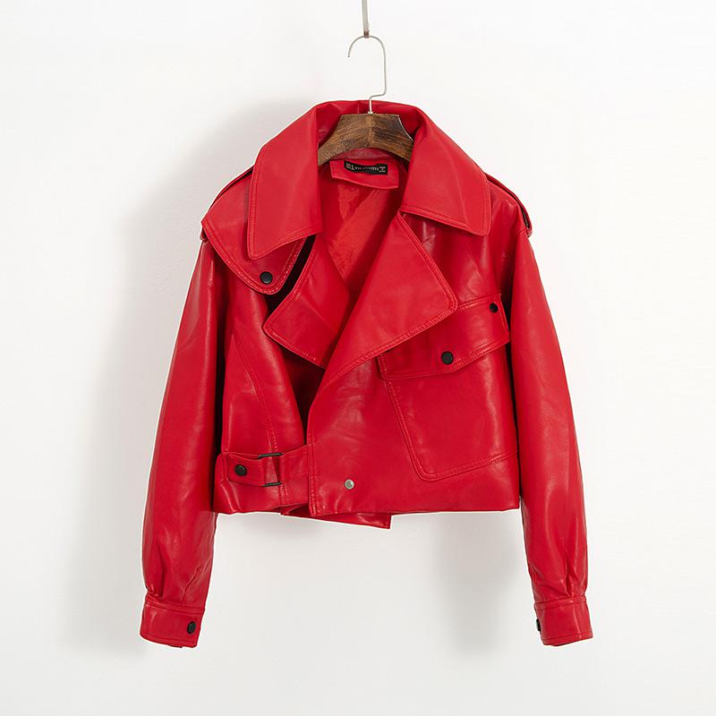 Billie | Leather Bomber Jacket in Trendy Style