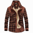 Flannel Checkered Winter Jacket