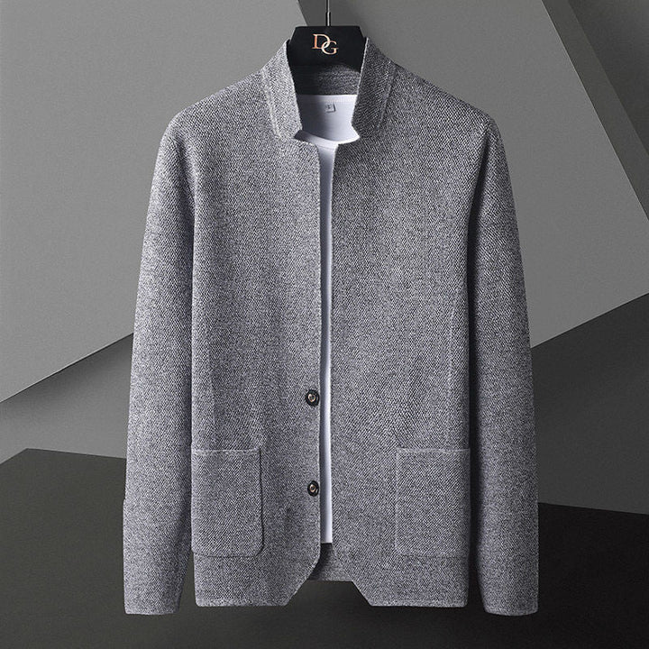 Men’s Cardigan | Button Front Pocket Design