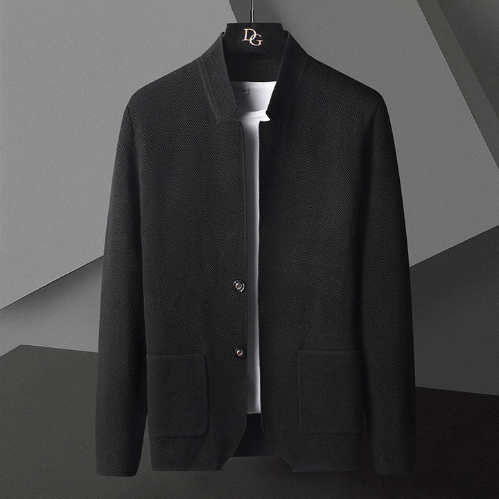 Men’s Cardigan | Button Front Pocket Design