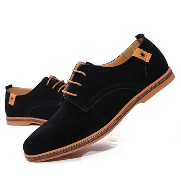 Men’s Classic Round-Toe Dress Shoes for Formal Events