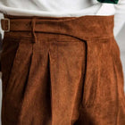 Men's Gurkha Trousers | Adjustable Waist & Tapered Fit