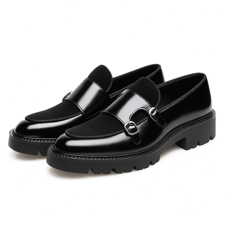 Men’s Monk Strap Loafers – Stylish Dress Shoes for Any Occasion