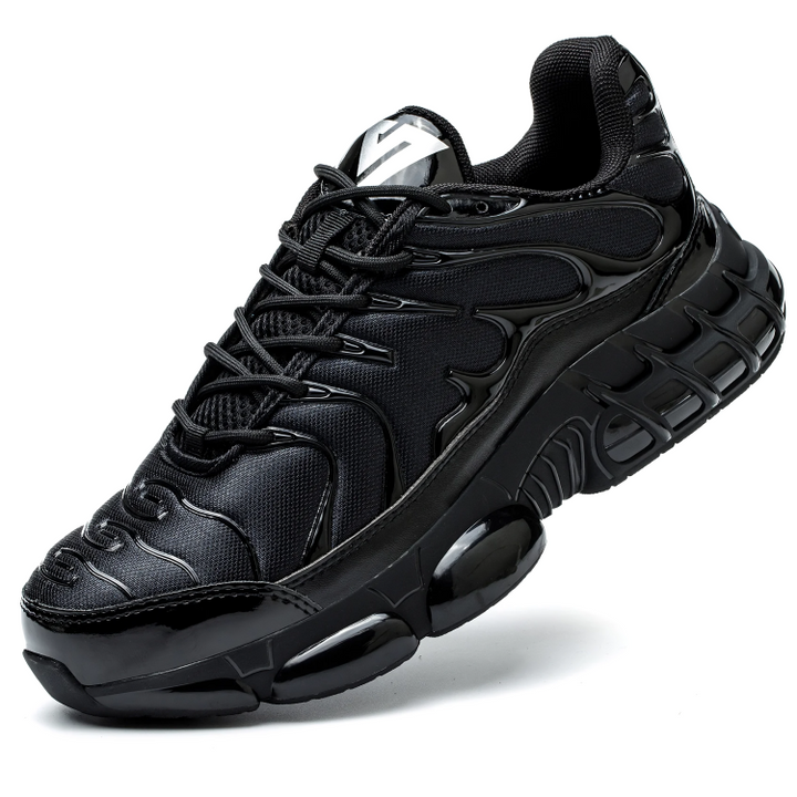 Steel Toe Safety Shoes for Men with Removable Insole and Slip-Resistant Outsole