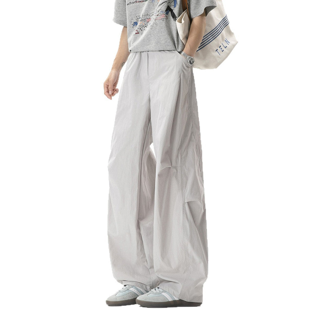 Gustav | Wide Leg Pants Pleated Lightweight