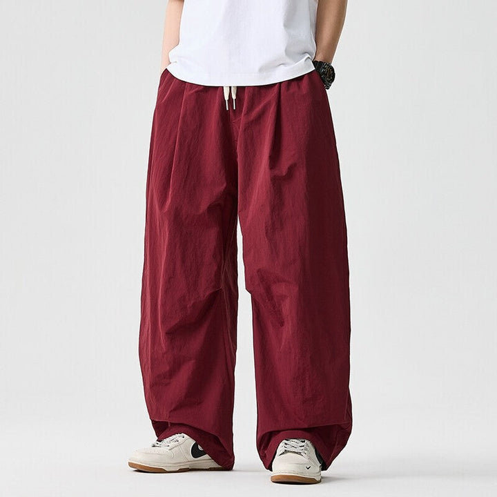 Kieran | Wide Leg Pants Loose Straight Casual Trousers
