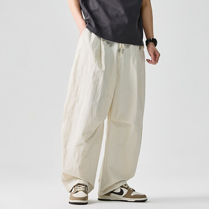 Kieran | Wide Leg Pants Loose Straight Casual Trousers