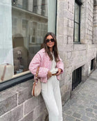 Pink | Pink Summer Jacket with Print