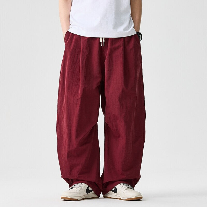Kieran | Wide Leg Pants Loose Straight Casual Trousers