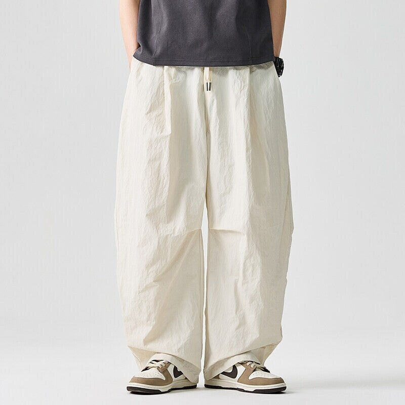 Kieran | Wide Leg Pants Loose Straight Casual Trousers