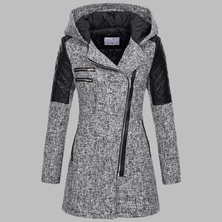 Long Winter Coat with Hood for Women