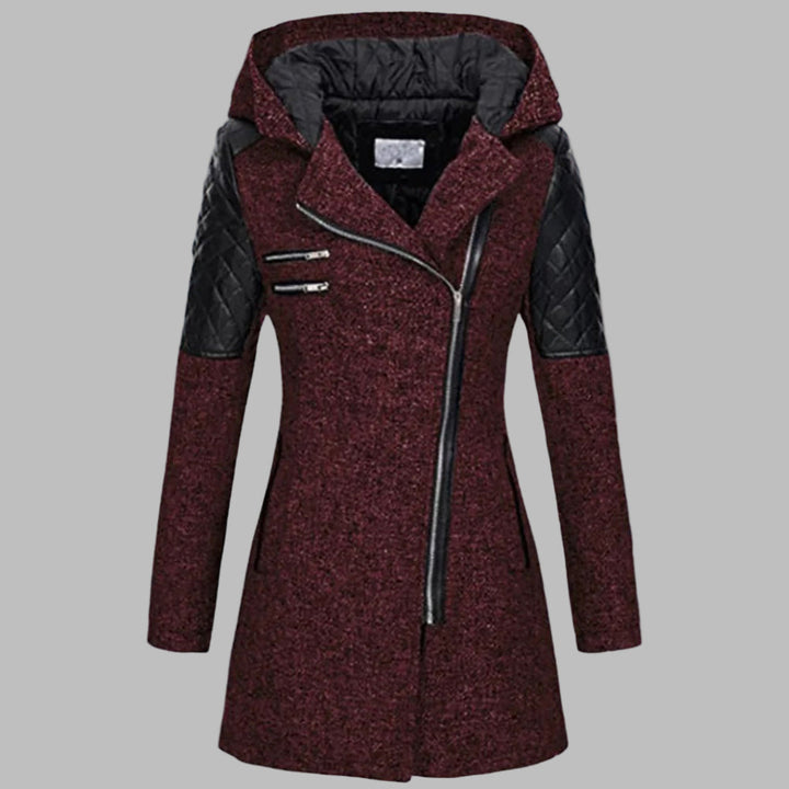 Long Winter Coat with Hood for Women