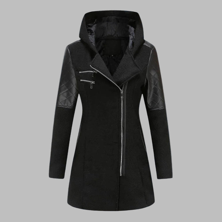 Long Winter Coat with Hood for Women