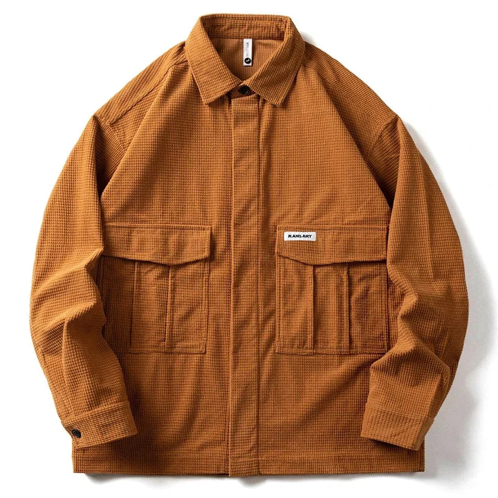 Waffle Grid Shirt