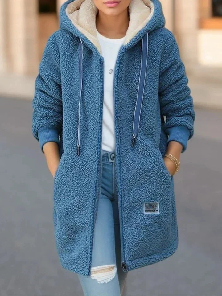 Camilla | Modern Fleece Jacket with High Collar