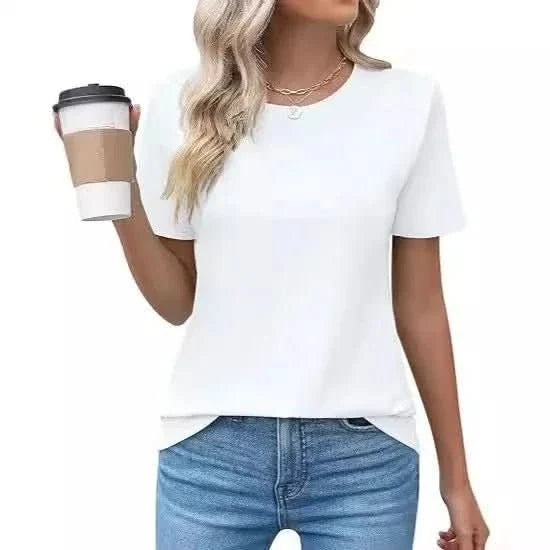 Relaxed V Neck T Shirt