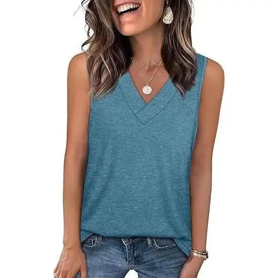 Cozy V Neck Top