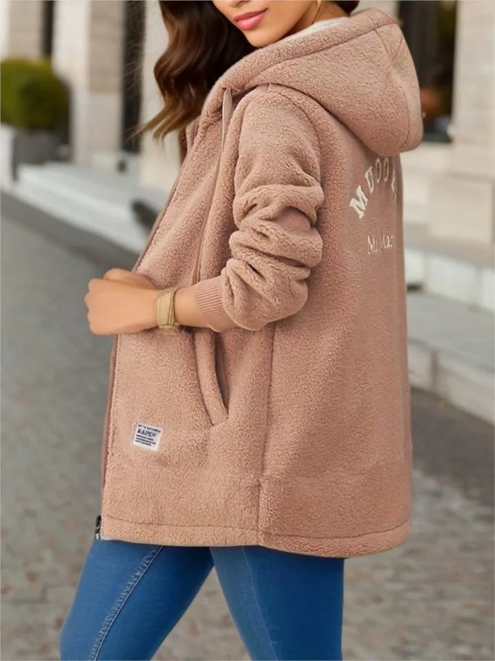 Camilla | Modern Fleece Jacket with High Collar